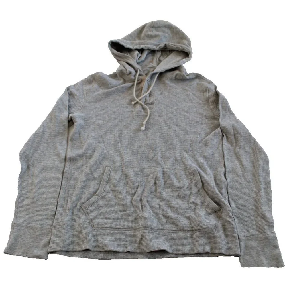 J Crew Men's Knit Hooded Thermal Men's‎ Size S